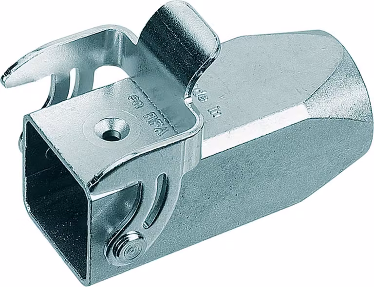 HARTING Han 3A Alloggiamento accoppiatore EMC, 1xM20 uscita cavo diritta, con 1 staffa Vite EMC M20 Intervallo di serraggio 7,0 mm -