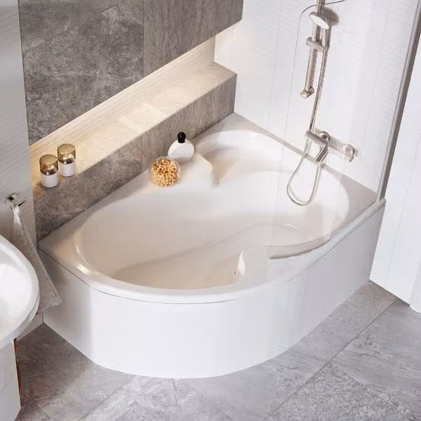 Pannelli da bagno Ravak - Pannello frontale per vasca Rosa I, 1400 mm, bianco CZH1000A00