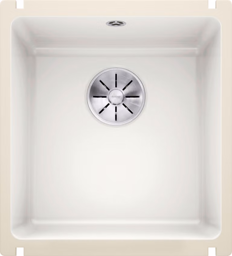 Lavello in Vetroceramica Blanco SUBLINE 375-U 456 x 414 mm bianco 523726