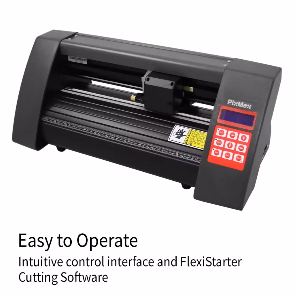 Plotter per taglio vinile PixMax nero con Flexi Starter per Mac e Windows – 2
