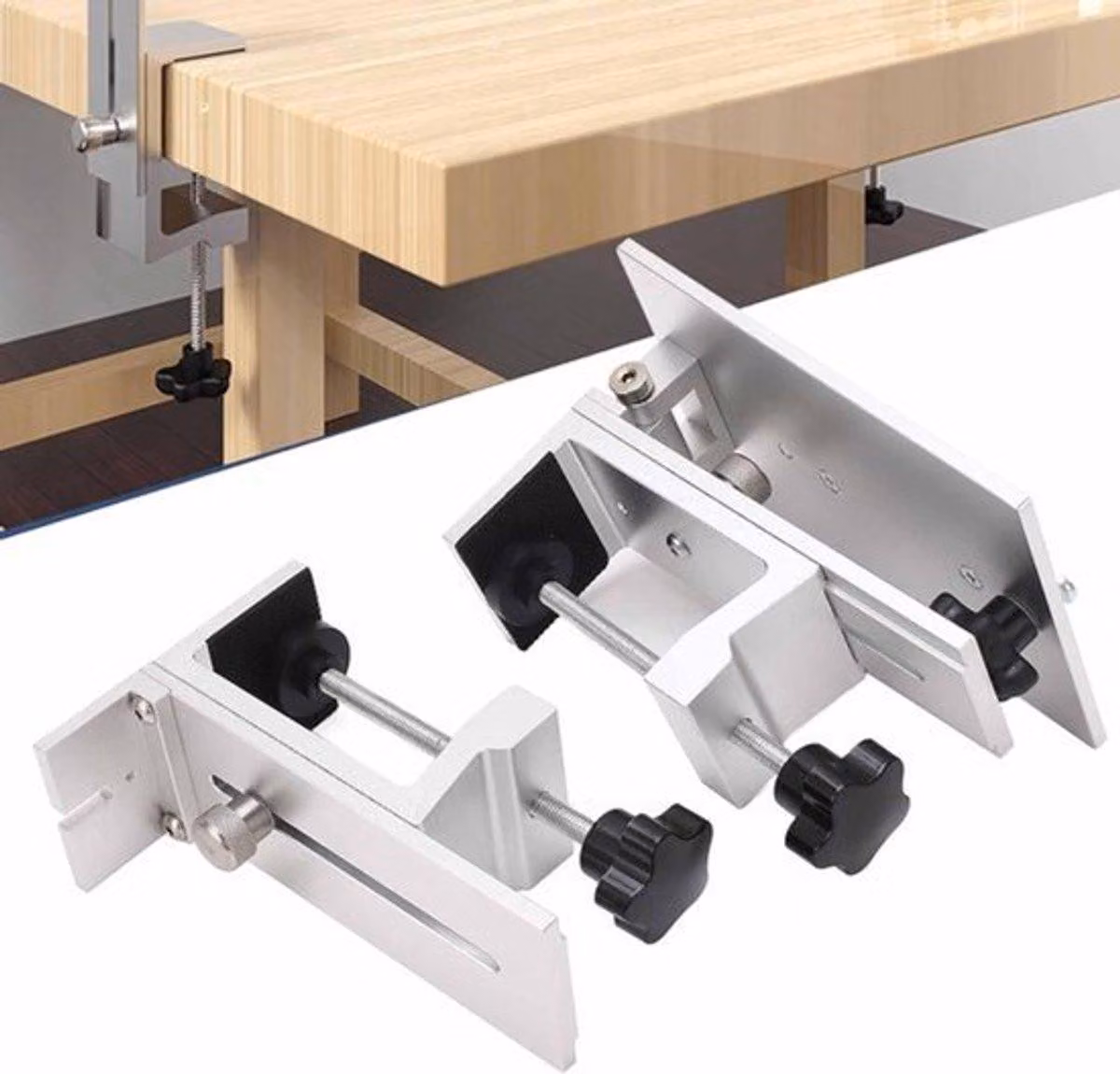 Morsetti regolabili per sollevamento – utensili per la lavorazione del legno – design unico a scorrimento per l'assemblaggio di mobili