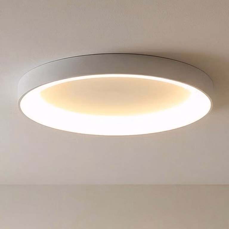Mantra Iluminación Plafoniera a LED Niseko II, dimmerabile, Bianco / Opale, Soggiorno / Sala da pranzo, Alluminio, Moderno, Plafoniera LED