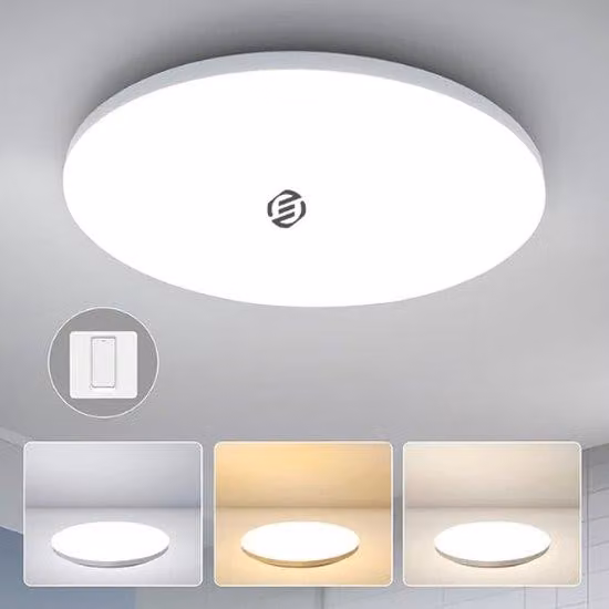 Lampada da soffitto per il bagno - Lampada da bagno di alta qualità - Lampada a LED - 1 pezzo