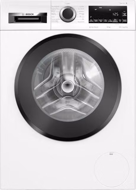 Lavatrice Frontale Bosch Serie 6 WGG254Z9II, Capacità 10 kg, 1400 rpm, Classe A, Colore Bianco, H 84,5 x L 59,8 x P 59,8 cm