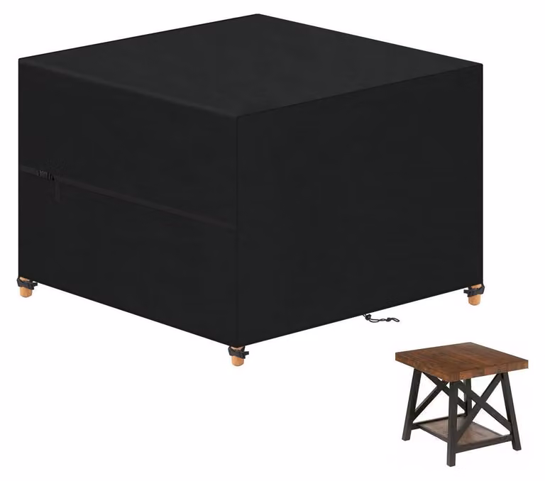 Copertura protettiva per mobili da giardino, 80x80x80 cm, tessuto Oxford 420D, impermeabile, resistente al vento e ai raggi UV