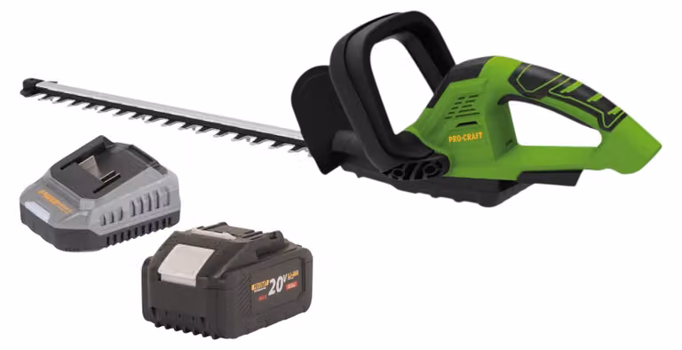 Tagliasiepi a batteria Procraft PZA24bb 20 V 510 mm Brushless + 1x batteria 8,0 Ah + caricabatterie