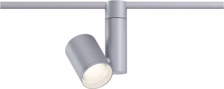 Paulmann 95545 URail LED 2770lm, fareto Zeuz, cromo opaco, 33W, angolo di emissione 39°, 4000 Kelvin, dimmerabile, bianco neutro
