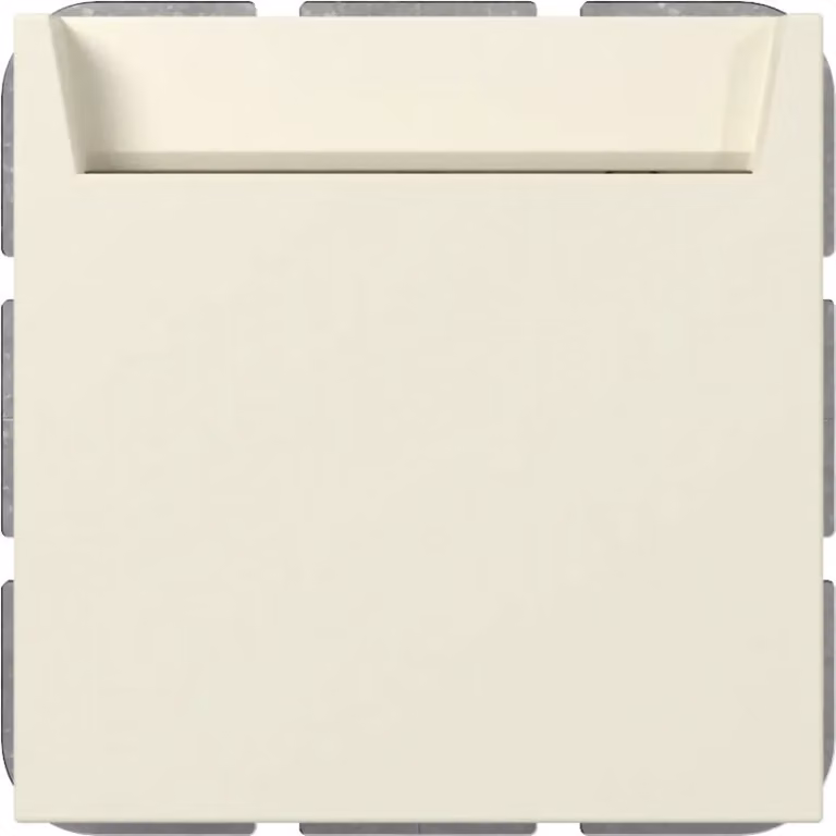 Gira Hotel-Card contatto di chiusura + contatto normalmente aperto Sistema 55 Bianco crema 314001