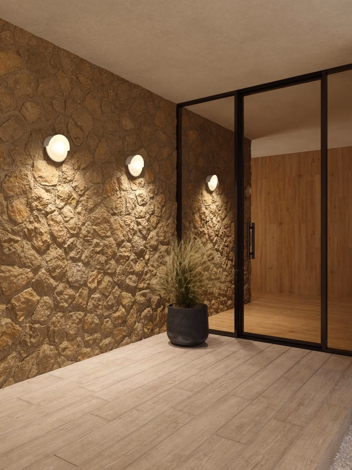 Forlight - Applique a LED Auro, 6,2 W, 3000 K, 827 lm, IP54, CRI > 80, bianco, per esterni, a risparmio energetico, facile da installare, design moderno