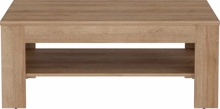 Tavolino da salotto >ATTENTION< 1 ripiano, finitura rovere Riviera - 110x45,5x60 cm (LxAxP)