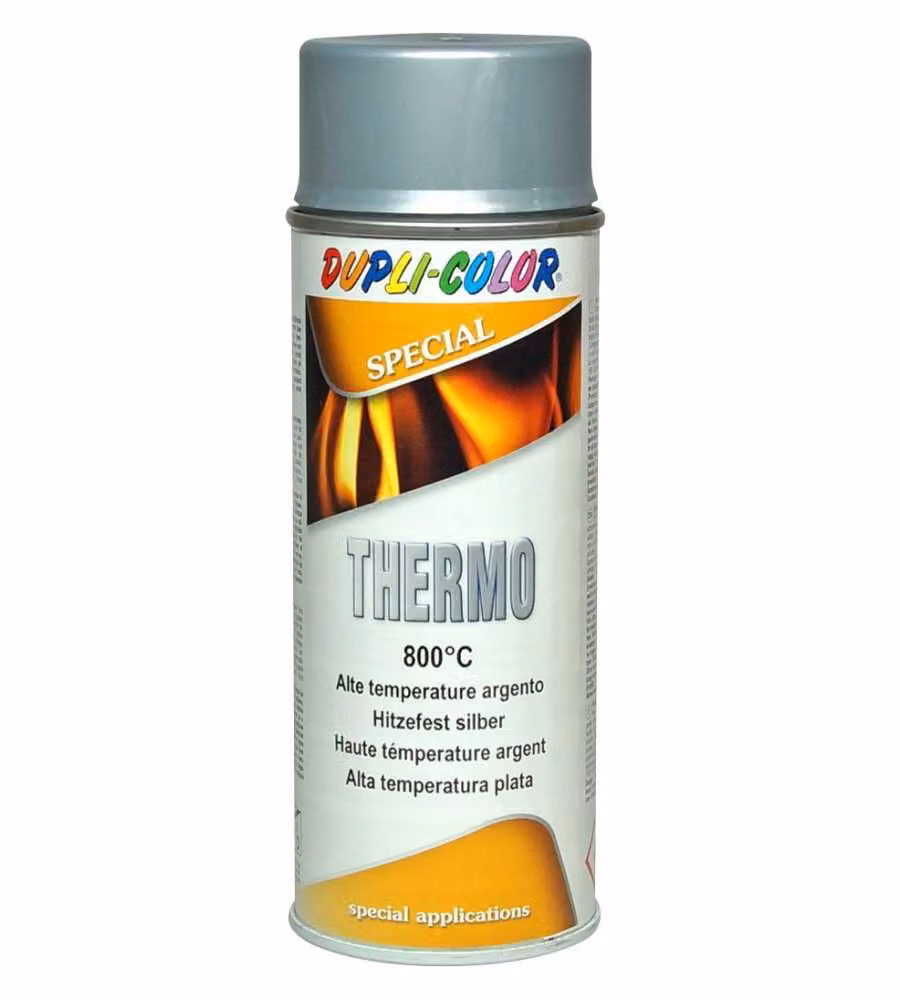 Motip Dupli Vernice Spray Resistente al Calore - Argento - 400 ml
