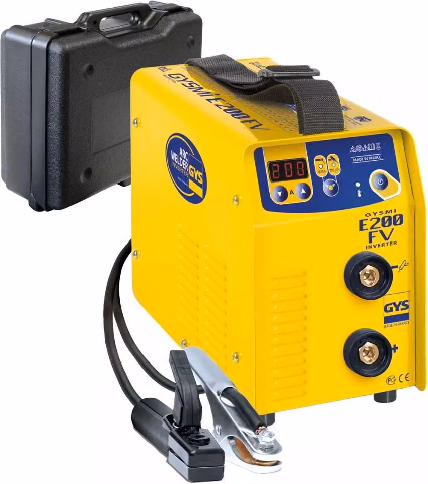 GYS Inverter di saldatura ad elettrodi GYSMI E200 FV 10-130/10-200 A