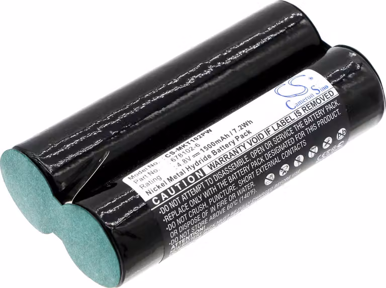 TECHTEK Batteria compatibile con [Makita] 6040D, 6040DW, 6041D, 6041DW, 6043D, 6043DWK sostituisce 678102-6