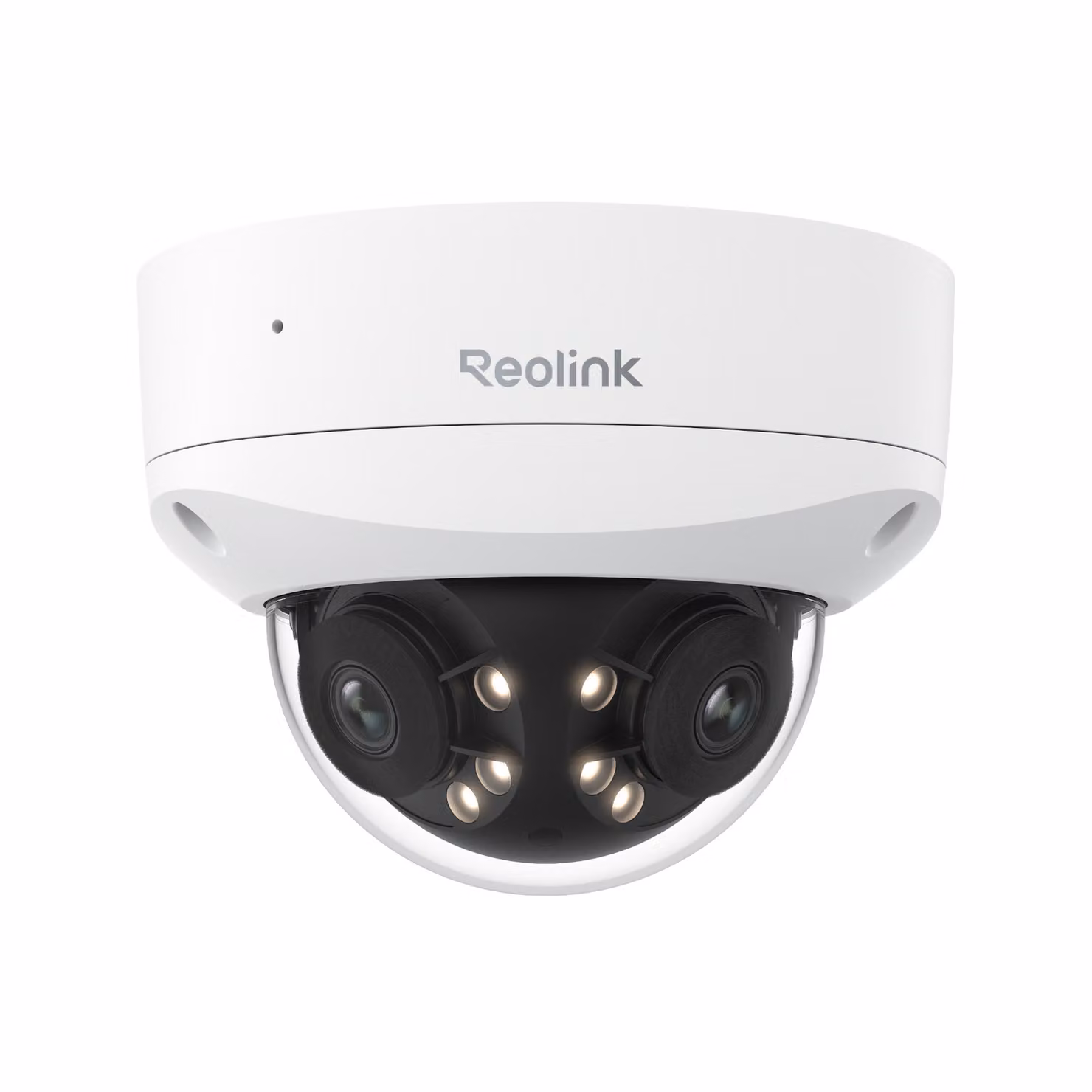 Reolink Duo 2V PoE, telecamera di sicurezza PoE 4K 8MP 180° a doppia lente, IK10 Vandal, rilevamento intelligente, visione notturna Spotlight, audio bidirezionale, IP67