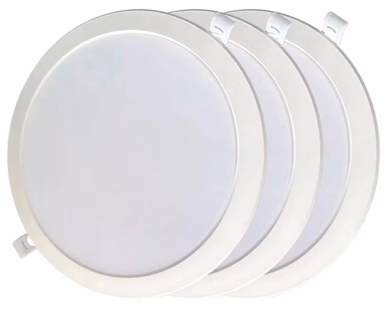 Faretto LED da soffitto EDM 31568 18 W Ø 22 x 3,2 cm 3 pezzi (4000 K)