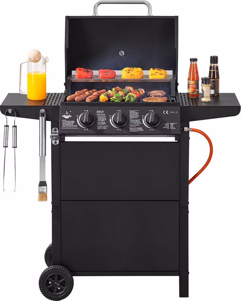 Barbecue a gas El Fuego® "San Jose a 3 bruciatori"