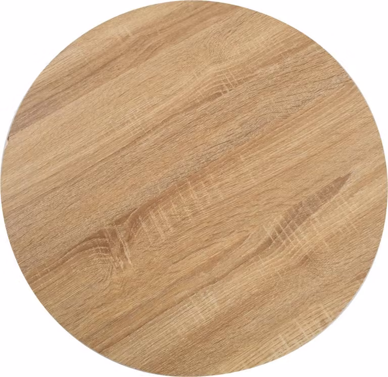 Tavolo da Bistrot Marrone Chiaro 80 cm in MDF
