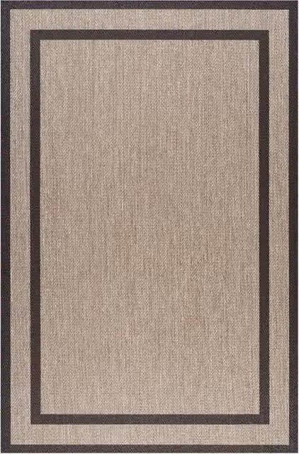 Tappeto vinilico di alta qualità rettangoli marrone 200x290