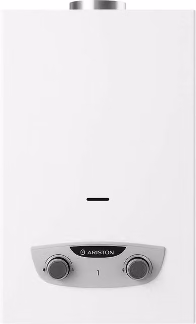 Scaldabagno a gas Ariston Fast R X 11 Low NOx da 11 litri, Metano, Bianco