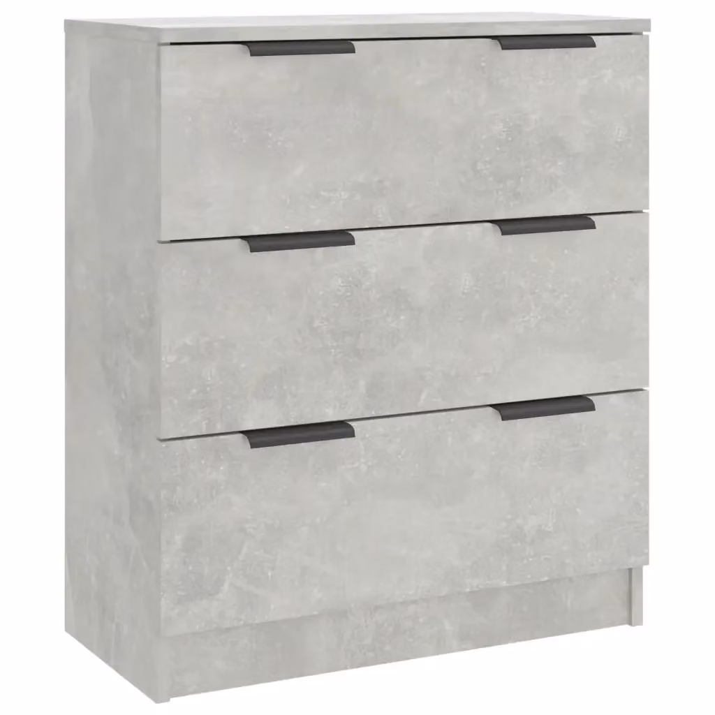 Credenza Buffet Armadio da Cucina Design Mania Grigio Cemento in Legno Multistrato L: 60 cm, P: 30 cm, H: 70 cm – 2