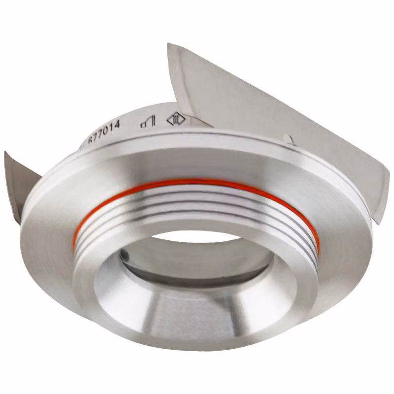 EVN Incasso a soffitto rotondo in alluminio IP44 GX5.3 12 V Ø incasso 65
