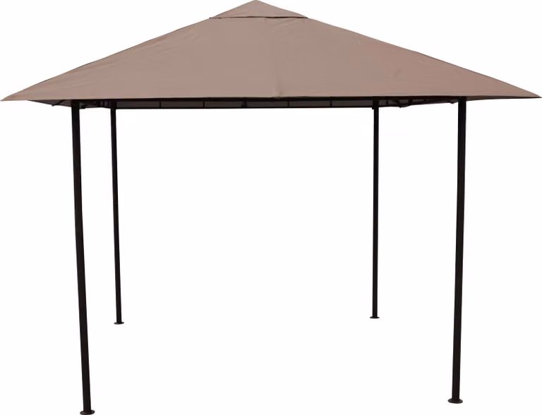Grasekamp padiglione antico Amalfi Flex 3 x 3 m Taupe padiglione da giardino tenda da festa