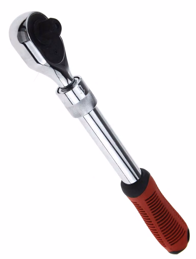 Chiave a bussola regolabile con cricchetto da 72 denti - Set di chiavi a bussola - Telescopica - Ad attacco rapido - Attacco da 1/2" - 30,5/44,5 cm regolabile - Chiave a bussola