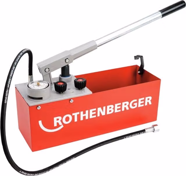 Pompa provampianti Rothenberger Modello RP50 colore rosso