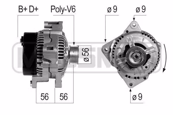 Alternatore 100A