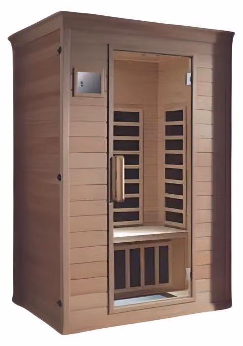 Infrarotsauna Saunakabine Sauna Lichtsauna Heimsauna Designsauna 120x100 cm