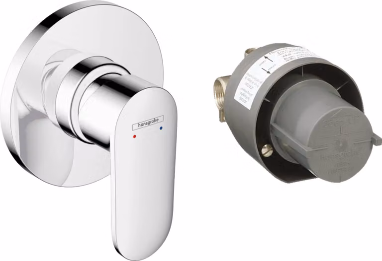 Hansgrohe Vernis Blend - Miscelatore da incasso per doccia con corpo, cromo 71663000
