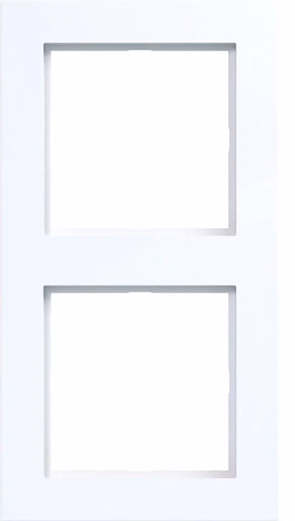 Cornice Hager doppia A.1 WAD6200WG bianco lucido