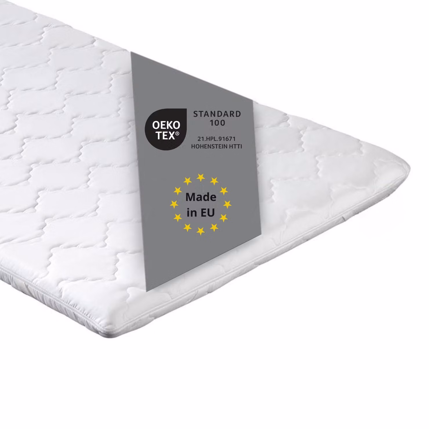 topper ortopedico in visco-schiuma, 180 x 220 cm, per tutti i materassi, effetto memory foam, liebling