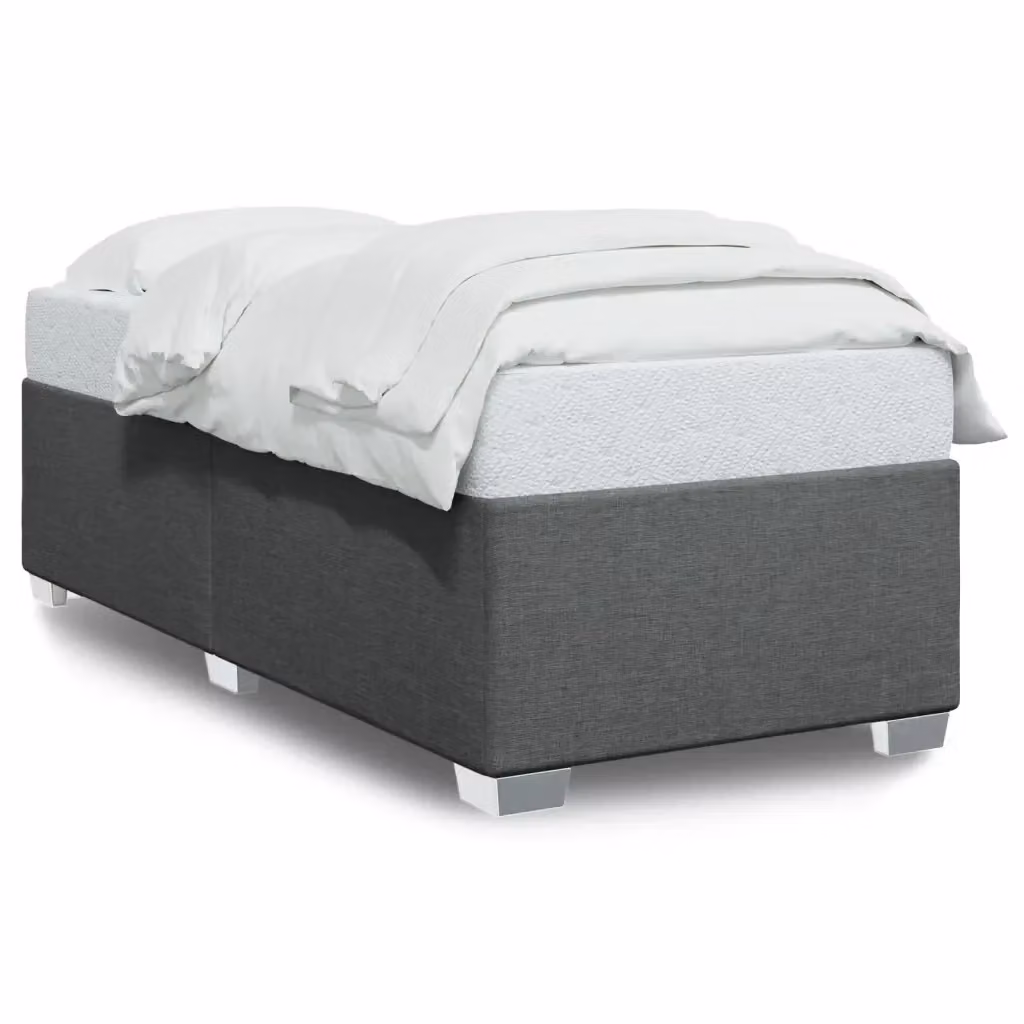 Giroletto vidaXL senza materasso in tessuto grigio L: 80 cm, P: 200 cm – 2