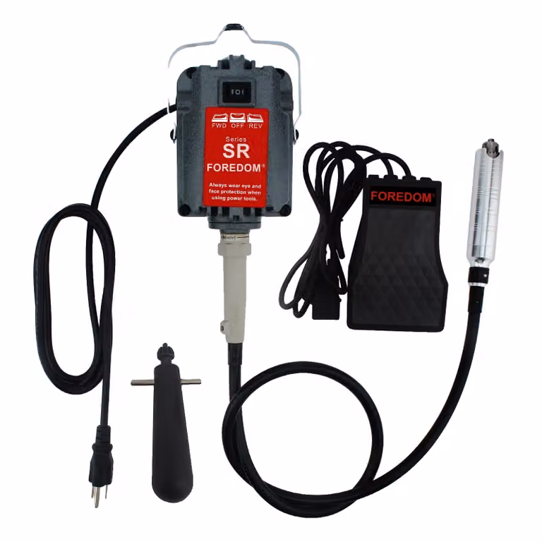 Levigatrice elettrica ad albero flessibile, potenza 230W, regolazione continua della velocità, ideale per l'intaglio e la lucidatura , SR 220V