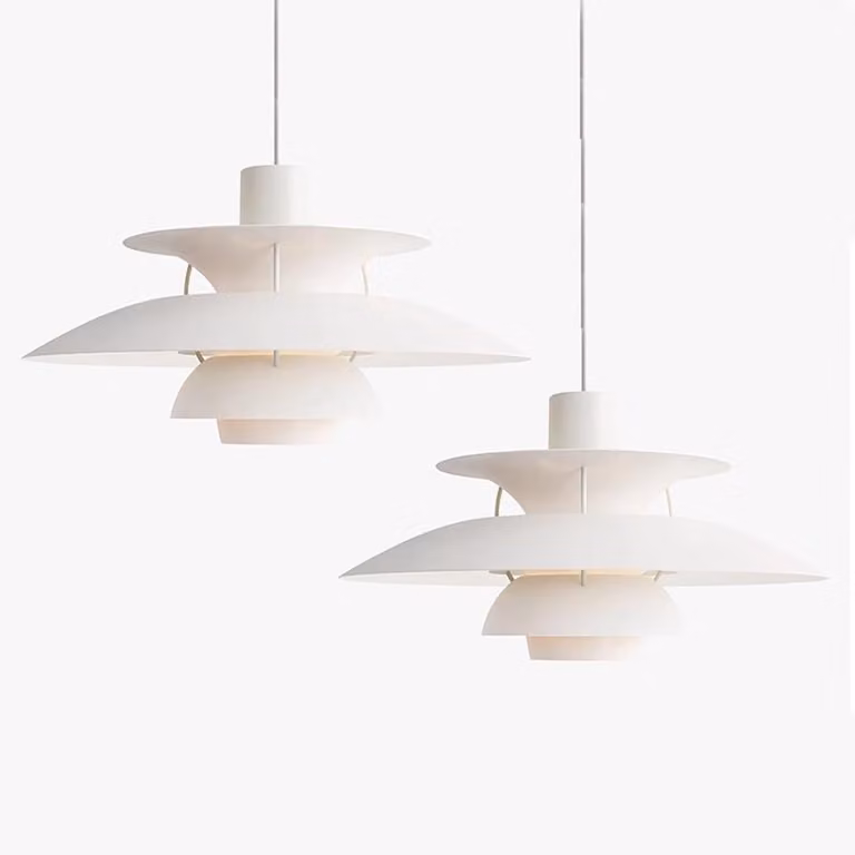 Set di 2 lampade a sospensione in stile nordico, design moderno a LED, lampada per sala da pranzo, realizzata in alluminio, con altezza regolabile, ideale anche per il soggiorno, diametro 30 cm
