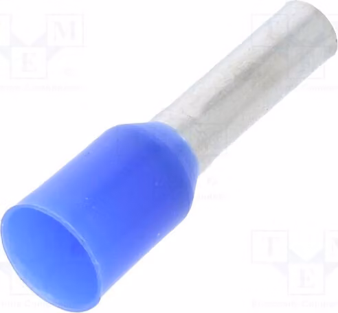 20 connettori terminali isolati, rame, isolamento: 2,5 mm², codice prodotto: 1333100000, modello: H2,5/14S BL, marca: Bootlac