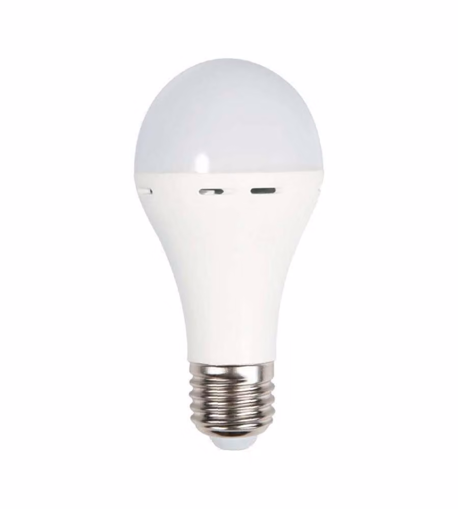 V-TAC Lampadina LED Utilizzabile Come Torcia E27 9W A70 con Batteria da 3h 4000K