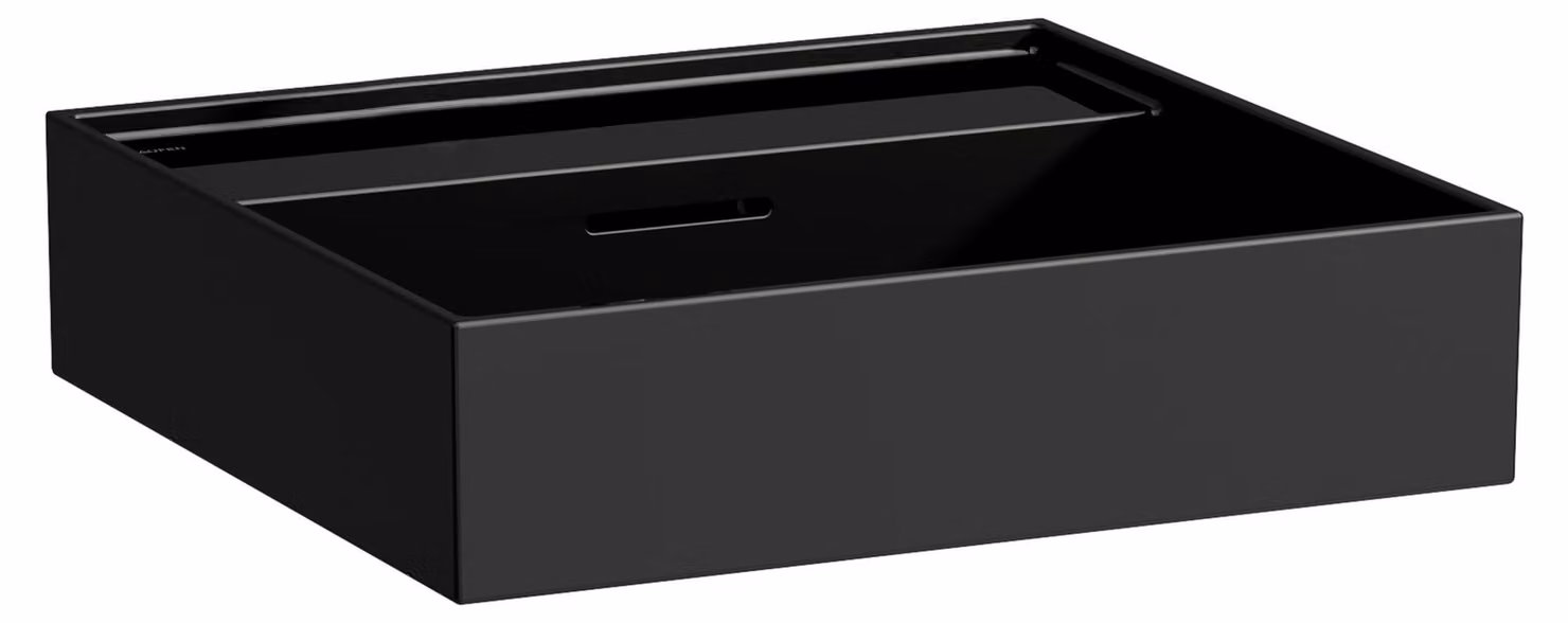LAUFEN Kartell lavabo à encastrer, sans trou pour robinet, avec trop-plein, 500x460mm, H8103320201091, H8103320201091