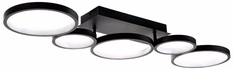 Lampada Da Soffitto Rea App1900-C Led Nero