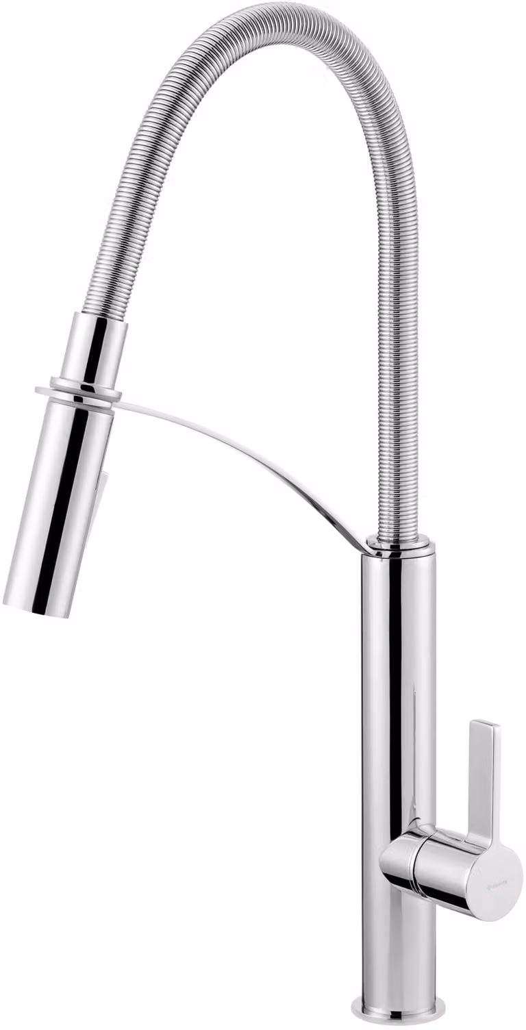 Kitchen faucet with pull-out spout