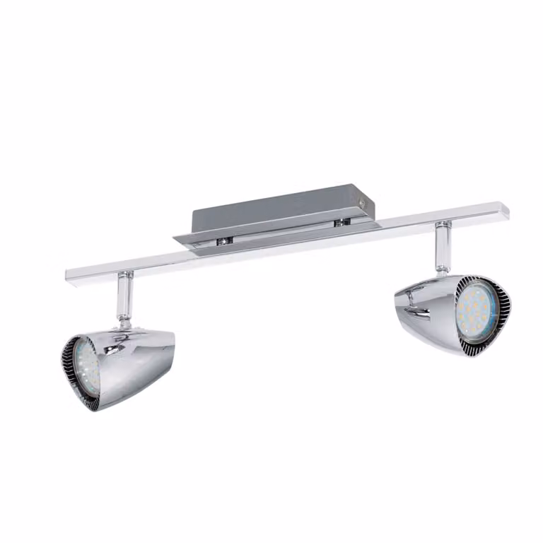 Eglo 93673 Corbera Faretto LED 2x3W acciaio plastica cromo