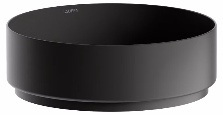 LAUFEN UNISONO Cuvette de lavabo, ronde, sans trou pour robinet, sans trop-plein, 325x325x106mm, H512UO27161121, H512UO27161121