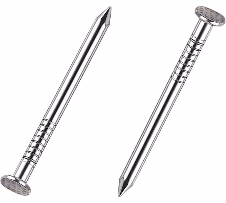 Chiodi in acciaio inossidabile, 30 mm, 100 pezzi, per appendere quadri, chiodi per pareti, diametro 1,8 mm, acciaio inossidabile 304
