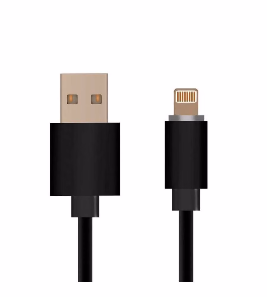 Cavo per Iphone con Licenza MFI 1,5mt Colore Nero