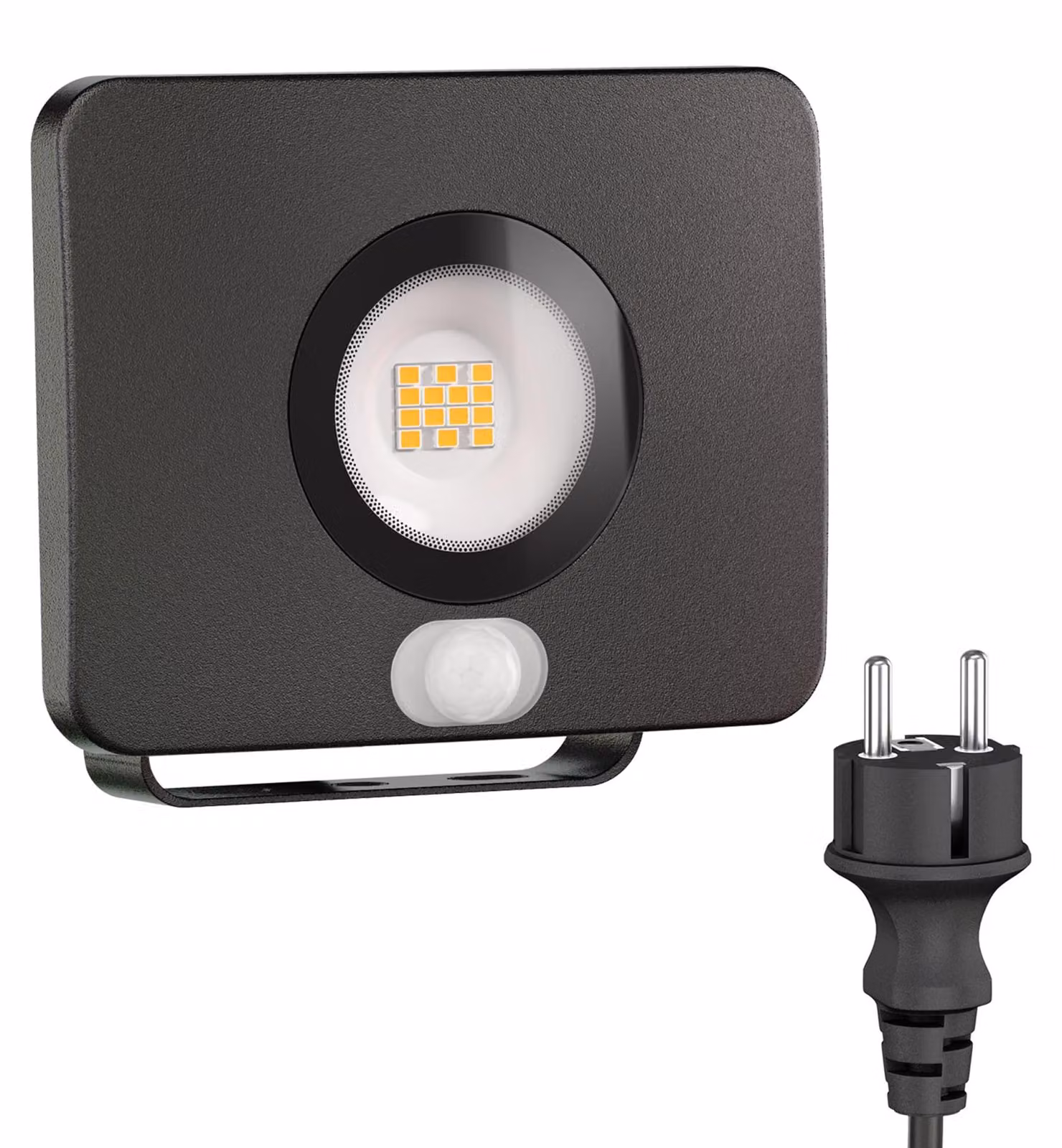 Faretto da giardino a LED WEGA, grado di protezione IP44, con sensore di movimento, 11,4 W, 944 lm, luce bianco caldo