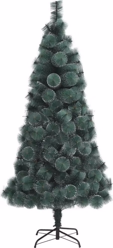 Albero di Natale Artificiale con Supporto Verde 210 cm PET