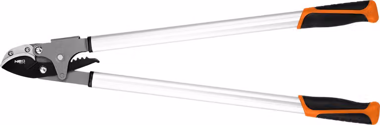 NEO TOOLS forbici da potatura a incudine, diametro massimo di taglio 40 mm, lame con rivestimento antiaderente, manici in alluminio, manici antiscivolo in due materiali, lama a incudine per legno duro e secco