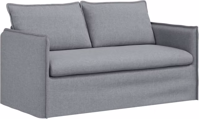 Divano | Divano da soggiorno | Sofa Grigio chiaro 156 x 82 x 85 cm Tessuto