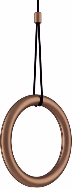 Lodes Ivy Lampada a sospensione LED in metallo color bronzo con design ad anello minimalista e tecnologia connectable